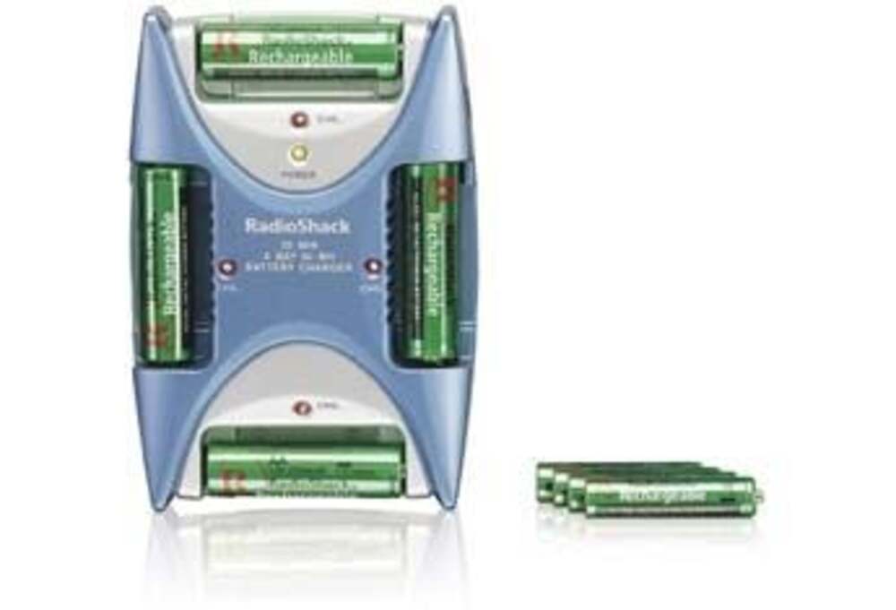 RadioShack 30-Min 4-Bay Ni-MH Battery Charger Cat No. 23-1305